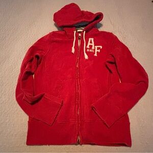Abercrombie & Fitch Kids Red Hoodie Jacket